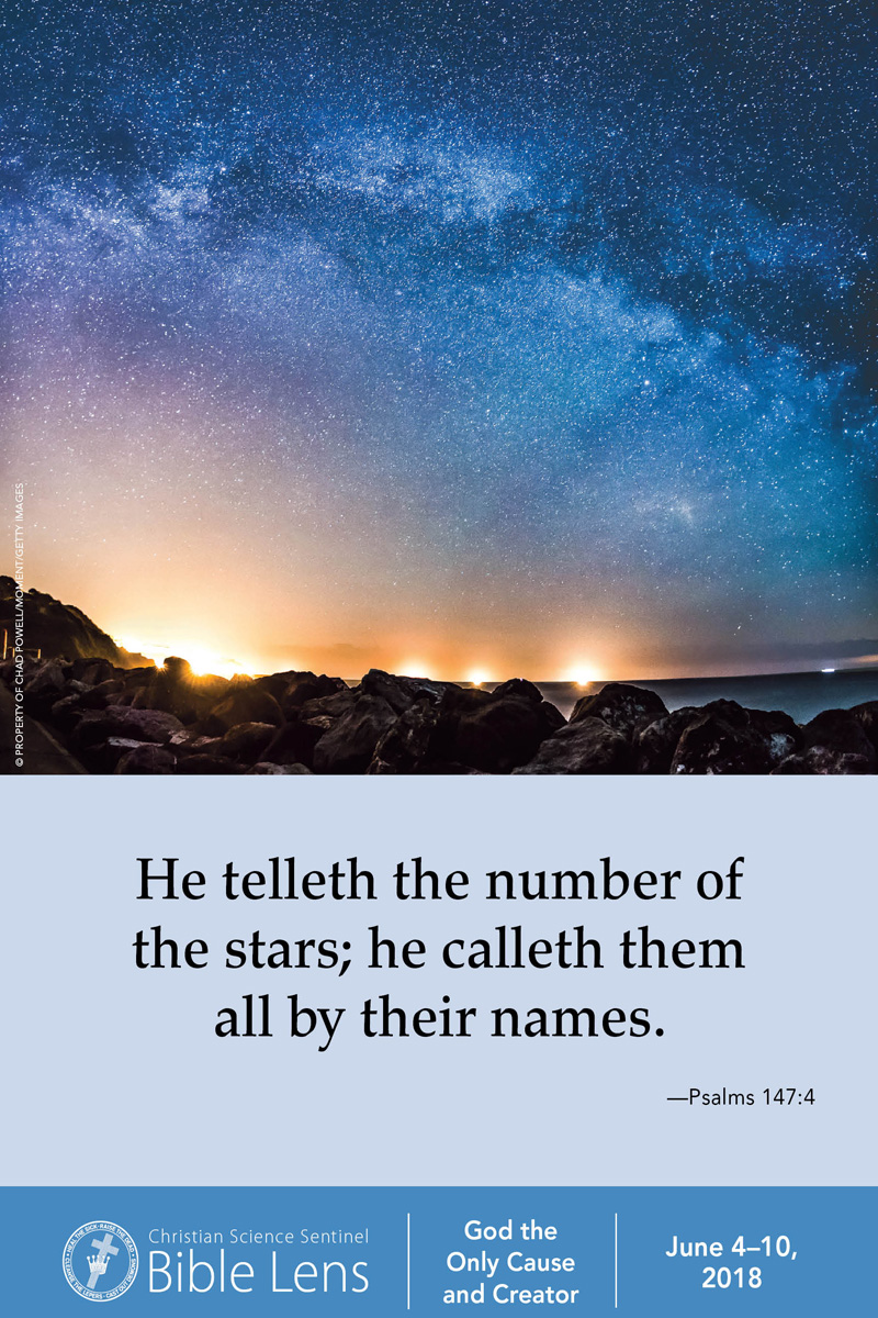 Bible Lens: He telleth the number of the stars; (csps bl20)