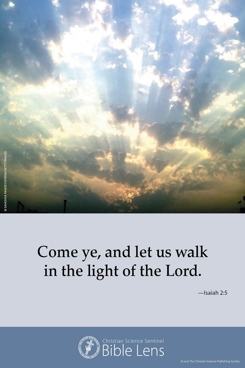 Bible Lens: Come ye, let us walk (csps bl7)