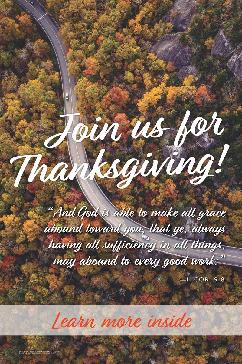 Thanksgiving Road And God (csps TG8)