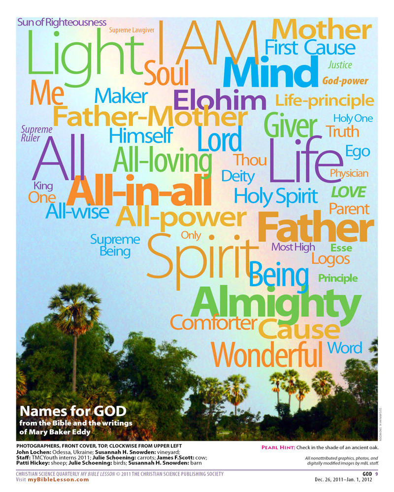 Names for God (csps k3)