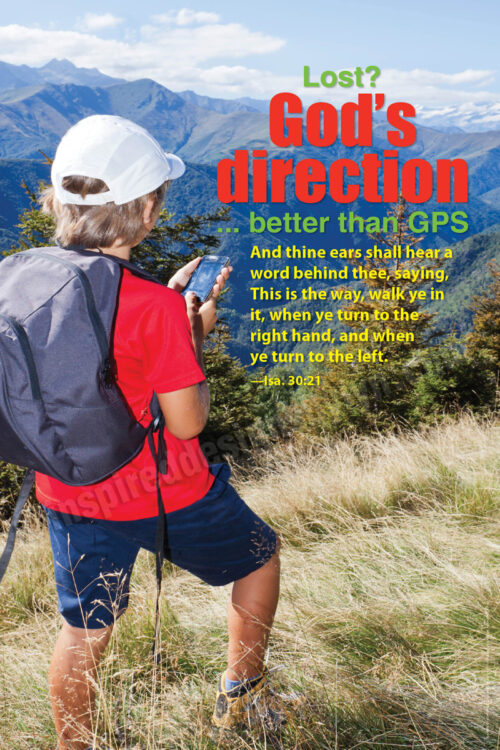 God's direction (v5)
