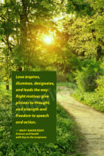Love inspires (v24)