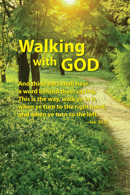 Walking with God (v13)