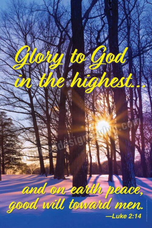 Glory to God in the highest (v49)