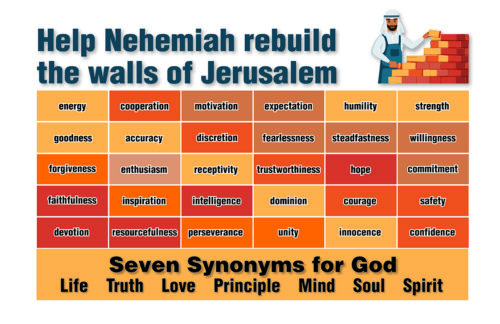 Help Nehemiah rebuild the walls (cg2)
