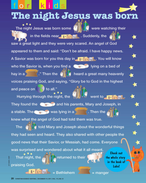 The Night Jesus was born (csps y5)