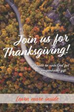 Join us for Thanksgiving (road) (csps sp2)