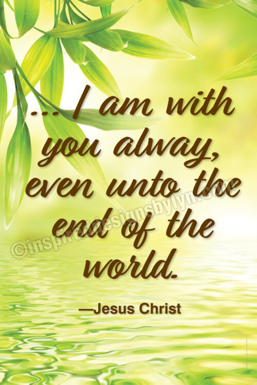 I am with you alway (v50)