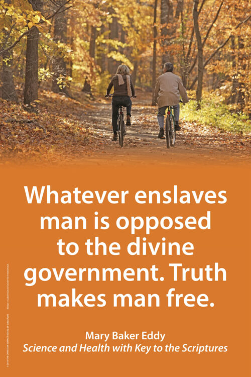 Whatever enslaves man (csps i4)
